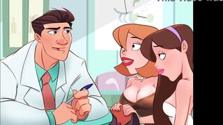 First time at the gynecologist - The Naughty Home Hentai