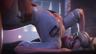 Missionary sex with Mercy | Hentai