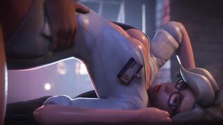 Missionary sex with Mercy | Hentai