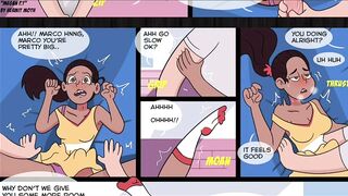 Adult Marco get ask by a bunch of cheerleaders to get fuck