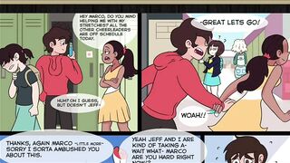 Adult Marco get ask by a bunch of cheerleaders to get fuck