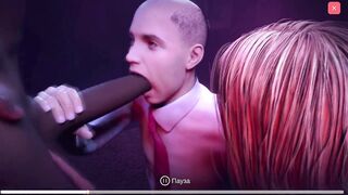 Compilation of sex scenes from the game Cuckold Life Simulator