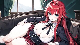 4K AI Hentai Arts #28 — Rias Gremory | High School DxD | Red Hair | Anime Arts | Big Boobs