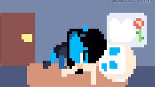 Alien Girl Gets Fucked In Bed By Masked LED Guy (Full Animation)