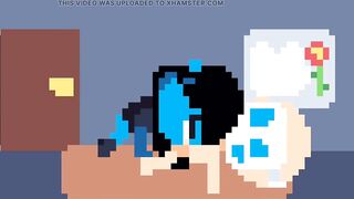 Alien Girl Gets Fucked In Bed By Masked LED Guy (Full Animation)