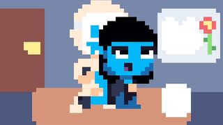 Alien Girl Gets Fucked In Bed By Masked LED Guy (Full Animation)