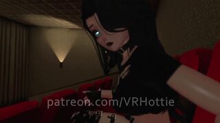 POV Movie Theater Fuck Super Horny Lap Dance VRChat ERP