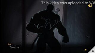 Escape dungeon.Two orcs take turns fucking a bitch .