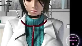 gordo con suerte se coge a una doctora y enfermera tetonas