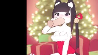 Cat Girl Christmas (Blowjob)