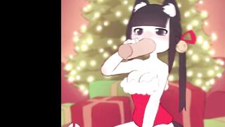 Cat Girl Christmas (Blowjob)