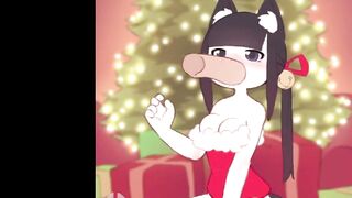 Cat Girl Christmas (Blowjob)