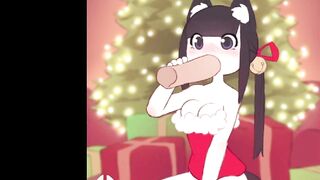 Cat Girl Christmas (Blowjob)