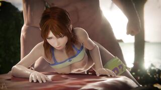 4K Cissnei On The Beach Swimsuit