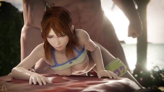 4K Cissnei On The Beach Swimsuit