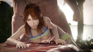 4K Cissnei On The Beach Swimsuit