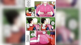 ANDROID 18 IS FUCKED BY GOHAN IN THE TOURNAMENT OF POWER