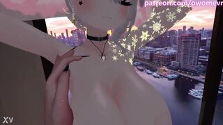 BUSTY FUTA shoves her dick into a GREEDY FEMBOY after a casting couch interview - Trailer