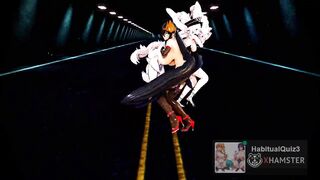 mmd r18 Azur LaneBuffed Graf Zeppelin vs Taihou sexy milf want anal creampie 3d hentai
