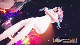 mmd r18 Spring of life Aqua Ayame Marine sexy bitch want to fuck hard 3d hentai