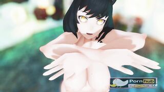 MMD R18 Xmas dance BLake sex dance 3d hentai