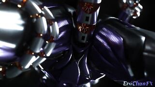 Alita battle angel bound and fucked by Atomic Heart machine