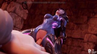 League of Legends - KDA Kai'sa Creampied Multiple Times Part 2 (Animation with Sound)