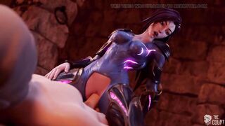 League of Legends - KDA Kai'sa Creampied Multiple Times Part 2 (Animation with Sound)