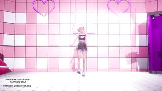 [MMD] STAYC - Teddy Bear Marie Rose Sexy Kpop Dance 4K 60FPS Doa Uncensored
