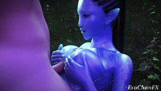 Avatar Neytiri titjob