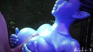 Avatar Neytiri titjob