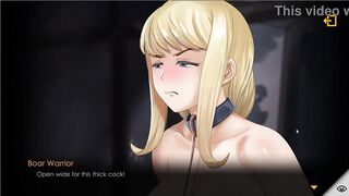 Escape dungeon.The blonde makes great blowjobs with her pretty mouth and sharp tongue.