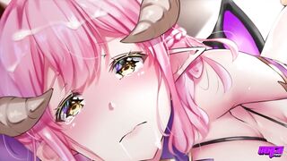 HENTAI PROS - Average Guy Opens His Eyes In The Night & Catches A Stranger Cutie Sucking His Dick