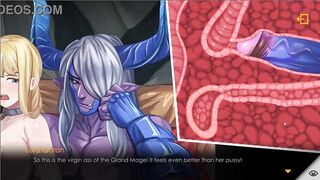 Escape dungeon.The blonde does not want the Lord to touch her queen , so she sits on his cock twice .