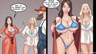 Make America Great Again S2 Ep. 1 - Big White Cock Cant Fit Her Tight little Pussy