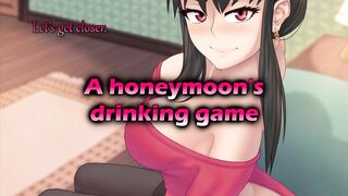 [Hentai JOI Teaser] You and Yor's Honeymoon [Vanilla, Soft Femdom, Maledom, Drinking, Wholesome]