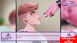Succubus gangbangs everyone in this porn game - My Demonic Romance