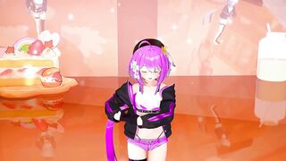 Griseo Honkai Impact Undress Dancing Hentai Song Melancholic Small Tits Girl MMD 3D Purple Hair