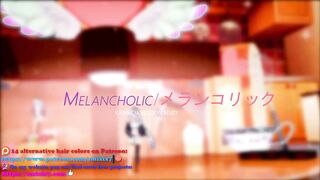 Griseo Honkai Impact Undress Dancing Hentai Song Melancholic Small Tits Girl MMD 3D Purple Hair