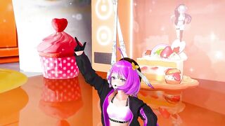 Griseo Honkai Impact Undress Dancing Hentai Song Melancholic Small Tits Girl MMD 3D Purple Hair