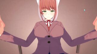 DDLC - Lesbian POV with Monika