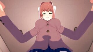 DDLC - Lesbian POV with Monika