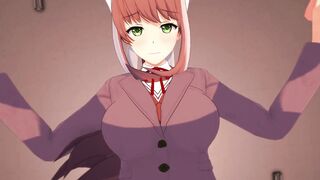 DDLC - Lesbian POV with Monika