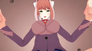 DDLC - Lesbian POV with Monika