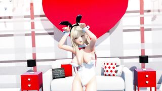 【4K / MMD R18】Kitagawa cute bunny