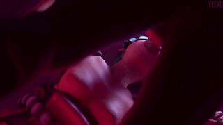 Overwatch - Kiriko Cumshot Cinematic (Animation with Sounds)