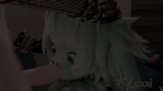 Horny Femboy Bunny Sucks BIG Cock Animation Preview