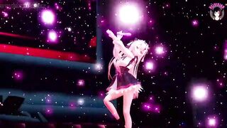 Cute Dance + Gradual undressing (3D HENTAI)
