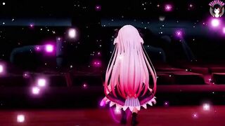 Cute Dance + Gradual undressing (3D HENTAI)