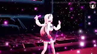 Cute Dance + Gradual undressing (3D HENTAI)
